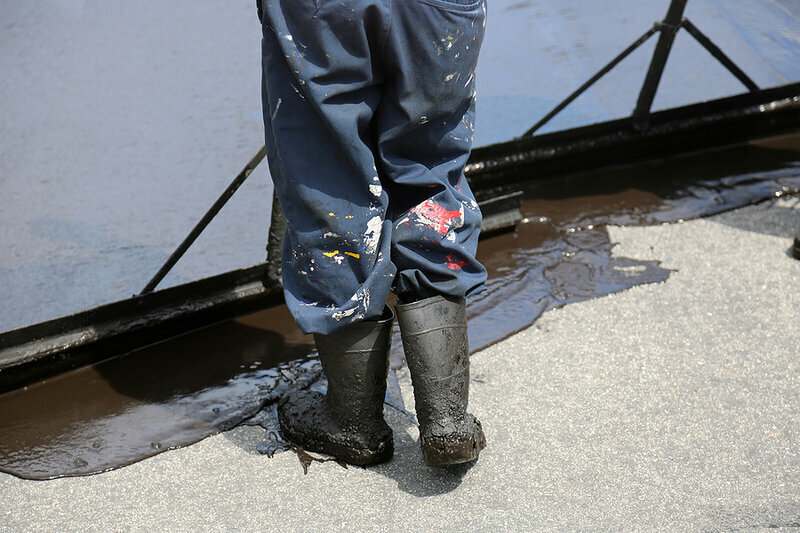 Private drive way, street rehabilitation and slurry seal project